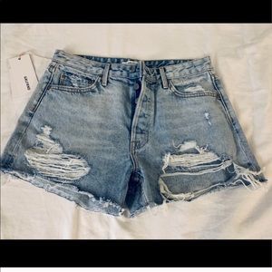 NWT Grlfrnd Helena Shorts